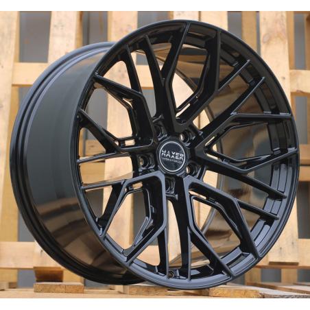 R20x9 5X120 ET 30 72.6 HX015F (3S5981) Black (BL) For HAXER (P2) (HYBRID FORGED (Rear+Front))
