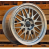 R17x7.5 5X120 ET 15 72.6 A1025 Silver+Polished Lip (SP) For RACIN (P) (BBS Style)