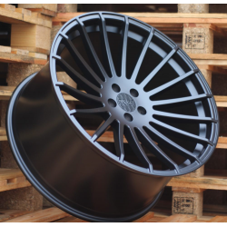 R23x10.5 5X130 ET 40 84.1 A1227 (HX010) Black Half Matt (BLHM) For HAXER (P2) (G Class)