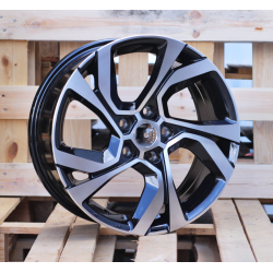 R17x7.5 5X114.3 ET 40 66.1 D5229 (7522912) Black Polished (MB) For RENAU (P)