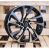 R17x7 4X108 ET 25 65.1 E1011 (FR387) Black Polished (MB) For CITRO (R)