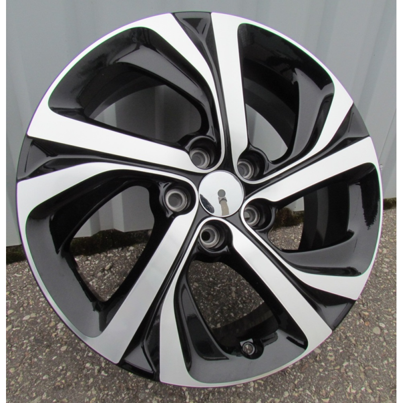 R17x7 5X108 ET 48 65.1 F5576 Black Polished (MB) For CITRO (R+K7) R17x7 5X108 ET 48 65.1 F5576 Black Polished (MB) For CITRO (R+K7)