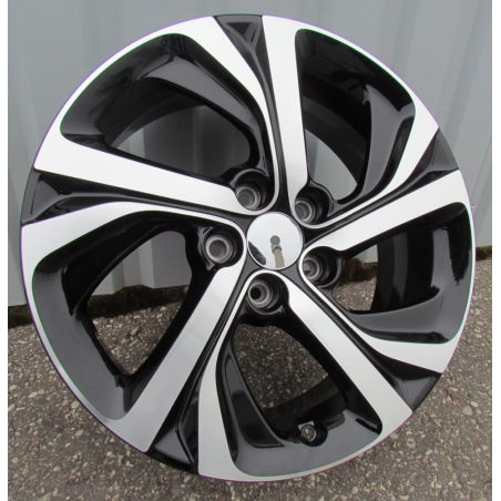 R17x7 5X108 ET 48 65.1 F5576 Black Polished (MB) For CITRO (R+K7)