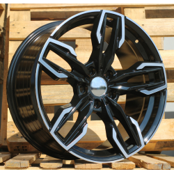 R19x8.5 5X120 ET 38 72.6 FE170 Black Polished (MB) For BMW (Z5)
