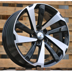 R17x7 5X114.3 ET 35 60.1 FE172 (1115) Black Polished (MB) For LEX (Z5)