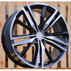 R18x8 5X108 ET 50 63.3 FE182 Black Polished (MB) For VOLVO (P1)