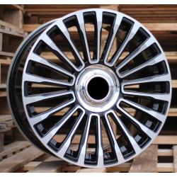 R21x9.5 5X112 ET 46 66.6 B1365 Black Polished (MB) For MER (P) (MANSORY)