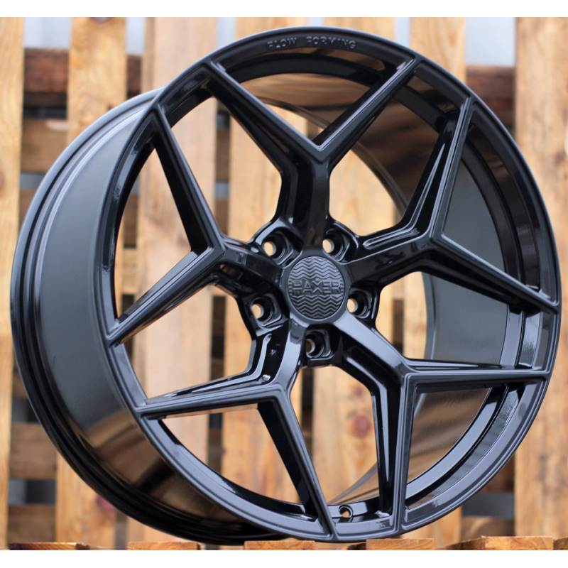 R20x8.5 5X112 ET 40 66.5 HX04F Black (BL) For HAXER (K4+K2) (HYBRID FORGED (Max Load 815kg.)) R20x8.5 5X112 ET 40 66.5 HX04F Black (BL) For HAXER (K4+K2) (HYBRID FORGED (Max Load 815kg.))