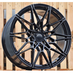 R20x9.5 5X112 ET 38 66.6 I0293 Black (BL) For BMW (P2+Z5) (Rear+Front)