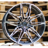 R19x9 5X112 ET 40 66.6 I0294 (BYD1677) Black Polished (MB) For BMW (P+Z1+Z3) (Rear+Front)