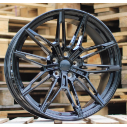 R18x8 5X120 ET 34 72.6 I0294 (BYD1677) Black (BL) For BMW (P+Z3) (Rear+Front)
