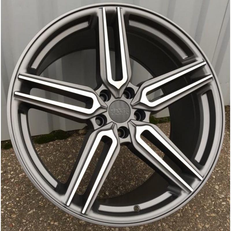 R20x10 5X120 ET 40 72.6 B1382 (HX015) Grey Polished Half Matt (MGHM) For HAXER (K7) ((AKC 110 Eur) Rear+Front) R20x10 5X120 ET 40 72.6 B1382 (HX015) Grey Polished Half Matt (MGHM) For HAXER (K7) ((AKC 110 Eur) Rear+Front)