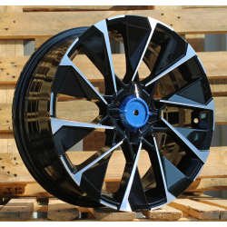 R17x7 4X100 ET 37 60.1 I2102 Black Polished (MB) For RENAU (Z5)