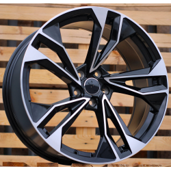 R19x8.5 5X112 ET 32 66.5 I5493 Black Polished (MB) For AUD (K7)