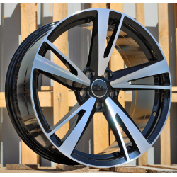 R18x8 5X112 ET 40 66.5 I5553 Black Polished (MB) For AUD (P1)
