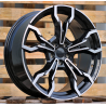 R20x8.5 5X112 ET 30 66.6 I5596 Black Polished (MB) For BMW (Z5) (X3)