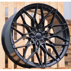 R18x8.5 5X112 ET 40 66.6 IN292 Black (BL) For BMW (Z5) (Rear+Front)