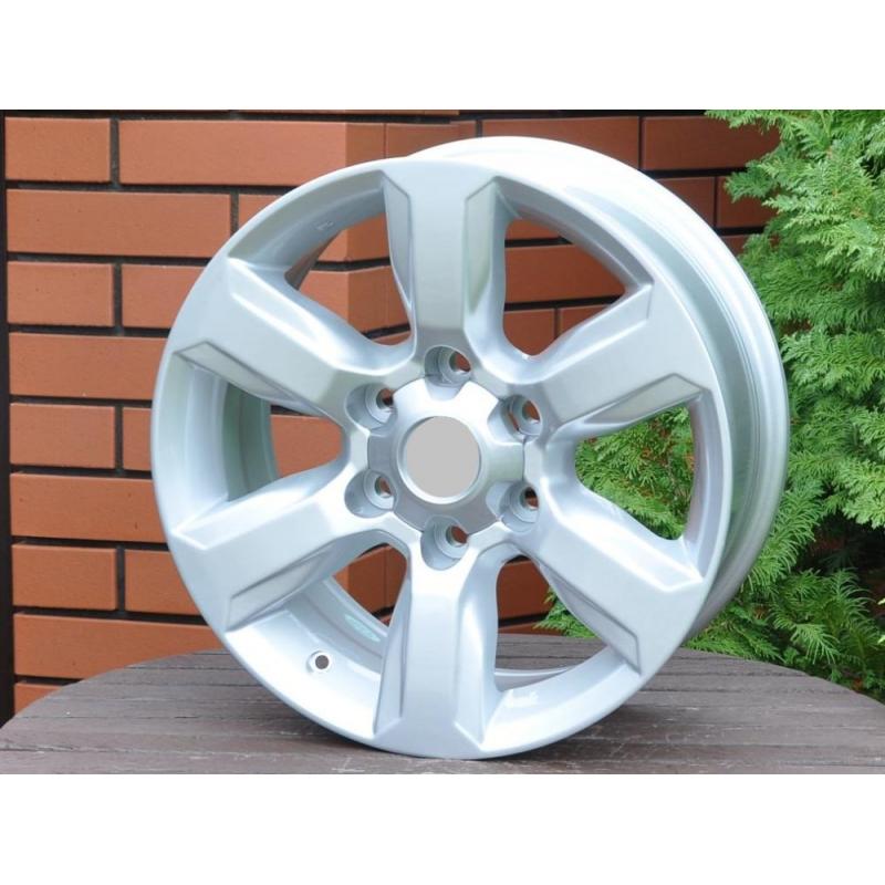 R17x7.5 6X139.7 ET 25 106.1 A691 Silver (SI) For TOYOT (R) (4x4) R17x7.5 6X139.7 ET 25 106.1 A691 Silver (SI) For TOYOT (R) (4x4)