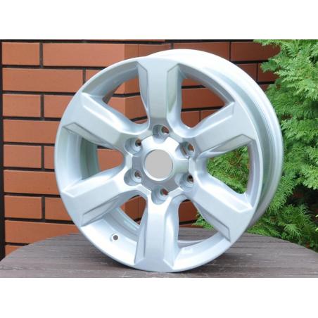 R17x7.5 6X139.7 ET 25 106.1 A691 Silver (SI) For TOYOT (R) (4x4)
