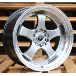 R18x9.5 10X114/120 ET 20 74.1 LU002 Hyper Black (HB) For RACIN (P1) (REAR+FRONT STYLE JAPAN)