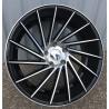 R19x9.5 5X120 ET 38 72.6 LU589 (M7R) Black Polished (MB) For RACIN (K7) ((AKC 60 Eur) Style Vossen (Right side))
