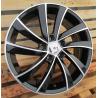 R16x6.5 5X112 ET 42 57.1 SK523 (BK5290) Black Polished (MB) For SKODA (L4)