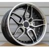 R18x10 5X120 ET 15 74.1 SSA01 (HX030) Black Polished+Powder Coating (MBPC) For HAXER (K3) (Rear+Front)