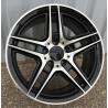 R17x7.5 5X112 ET 45 66.6 SSA02 Black Polished (MB) For MER (Z3)
