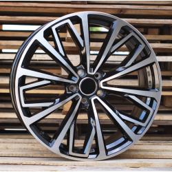 R19x8.5 5X112 ET 40 66.5 B1453 Black Polished (MB) For AUD (P2)