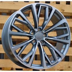 R18x8 5X112 ET 39 66.5 B1453 (FE186/BY1453) Grey Polished (MG) For AUD (P1)