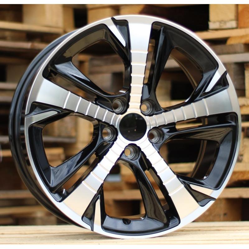 R17x7.5 5X108 ET 44 65.1 XE410 Black Polished (MB) For PEUG (R) R17x7.5 5X108 ET 44 65.1 XE410 Black Polished (MB) For PEUG (R)