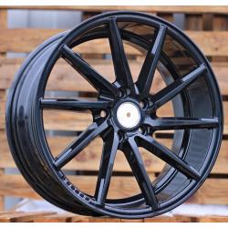 R17x7.5 5X105 ET 42 56.6 XF099 (QC177) Black (BL) For RACIN (N2) (Style Vossen (AKC 75 Eur))