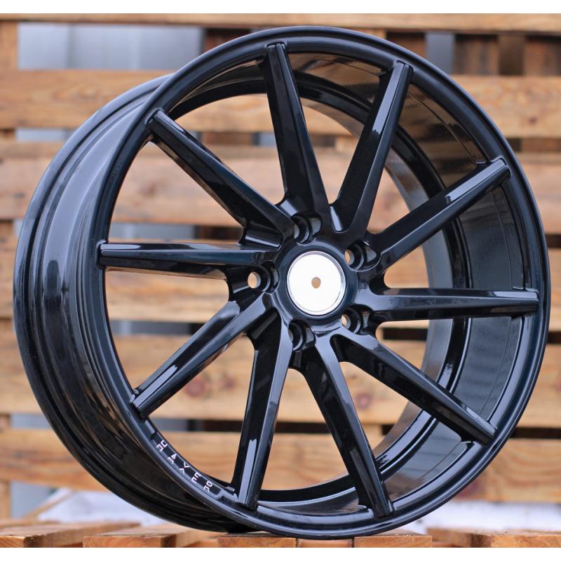 R17x7.5 5X105 ET 42 56.6 XF099 (QC177) Black (BL) For RACIN (N2) (Style Vossen (AKC 75 Eur)) R17x7.5 5X105 ET 42 56.6 XF099 (QC177) Black (BL) For RACIN (N2) (Style Vossen (AKC 75 Eur))