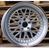 R19x9.5 5X120 ET 22 74.1 XFE55 Silver+Polished Lip (SP) For BMW (P2) (BBS Style REAR+FRONT)