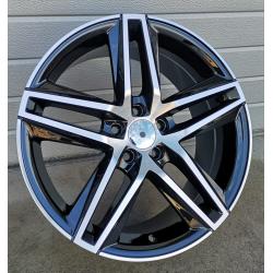 R17x7.5 5X100 ET 45 57.1 B5410 Black Polished+Powder Coating (MBPC) For SEAT (P1)