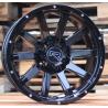 R17x9 6X114.3 ET 0 66.1 A1302 Black (BL) For 4X4 (R)