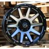 R17x9 6X139.7 ET 0 110.1 A1302 Black Polished (MB) For 4X4 (P2)