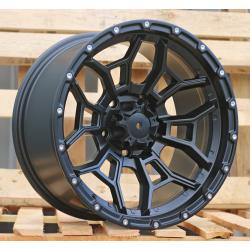 R17x9 5X127 ET M6 78.1 A1915 Black Half Matt (BLHM) For 4X4 (P)