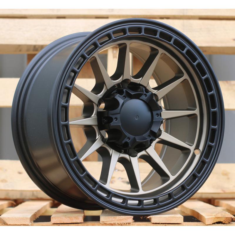 R15x8 6X139.7 ET M10 110.1 A1916 Bronze+Black (YB) For 4X4 (P) ((BLHMBR)) R15x8 6X139.7 ET M10 110.1 A1916 Bronze+Black (YB) For 4X4 (P) ((BLHMBR))