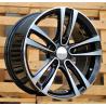 R17x8 5X120 ET 34 72.6 A5035 Black Polished (MB) For BMW (P)