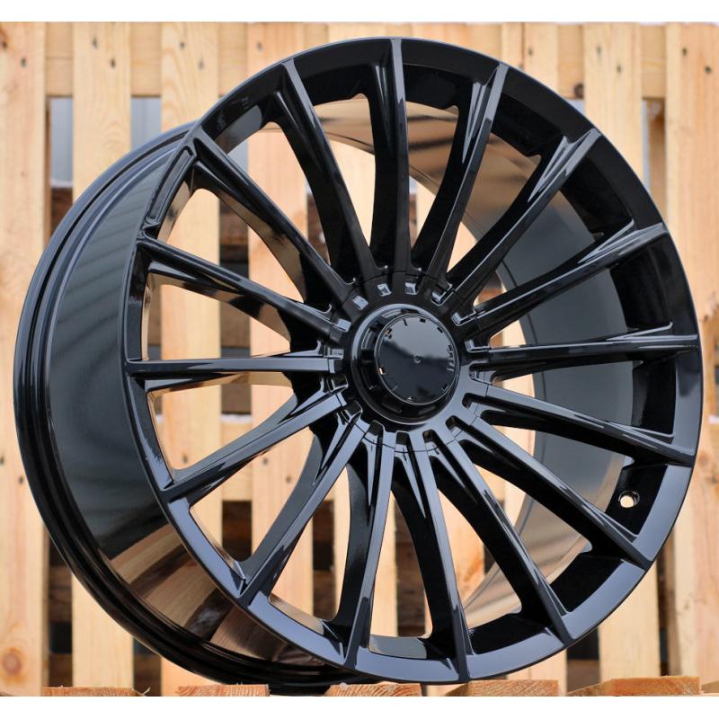 R20x8.5 5X112 ET 35 66.6 B1499 Black (BL) For MER (P2) (Rear+Front) R20x8.5 5X112 ET 35 66.6 B1499 Black (BL) For MER (P2) (Rear+Front)