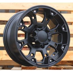 R15x8 6X139.7 ET M10 110.1 A8068 Black Half Matt (BLHM) For 4X4 (P)