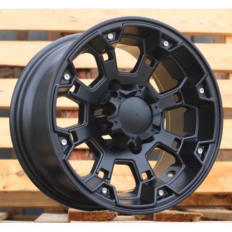 R15x8 6X139.7 ET M10 110.1 A8068 Black Half Matt (BLHM) For 4X4 (P)