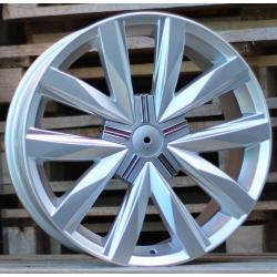 R18x8 5X120 ET 50 65.1 B1351 Silver Shining (SS) For VW (Z1)