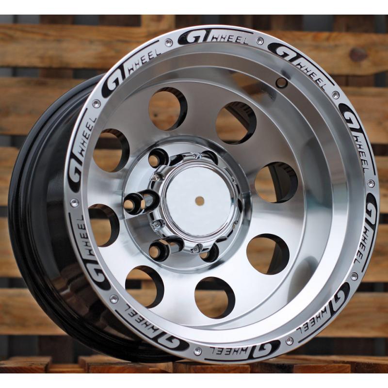 R15x8 5X114.3 ET 0 83.1 BY531 Black Polished (MB) For 4X4 (Z1) R15x8 5X114.3 ET 0 83.1 BY531 Black Polished (MB) For 4X4 (Z1)