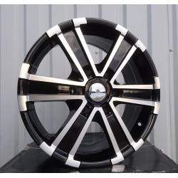 R17x7.5 6X139.7 ET 40 92.5 BY572 Black Polished (MB) For 4X4 (K7)