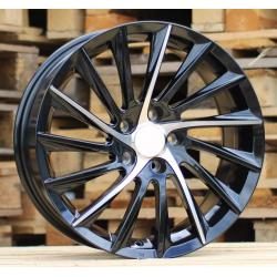 R16x7 5X110 ET 31 65.1 E467 (LU356) Black Polished (MB) For ALFA (P1)