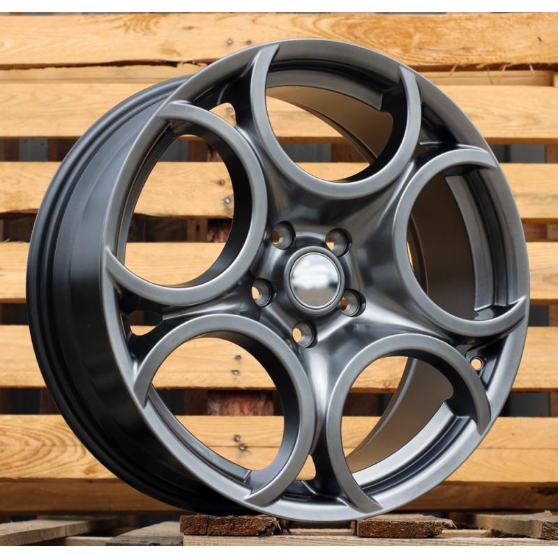 R18x7.5 5X110 ET 41 65.1 L1432 Hyper Black (HB) For ALFA (P1) R18x7.5 5X110 ET 41 65.1 L1432 Hyper Black (HB) For ALFA (P1)