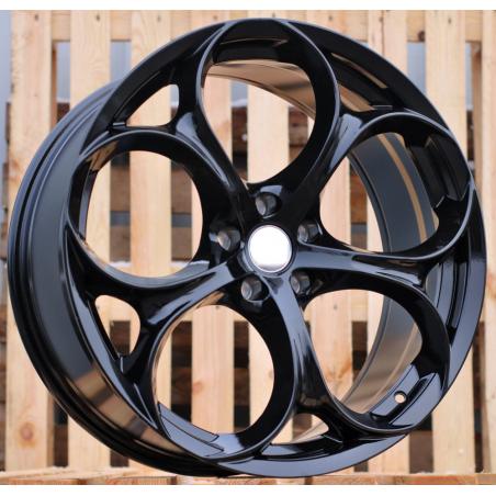 R19x9 5X110 ET 34 65.1 L1664 Black (BL) For ALFA (K4+P1+Z5) (REAR+FRONT)