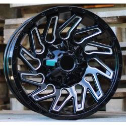 R17x9 6X139.7 ET M10 110.1 Q1283 Black (BL) For 4X4 (K4) (Milling)
